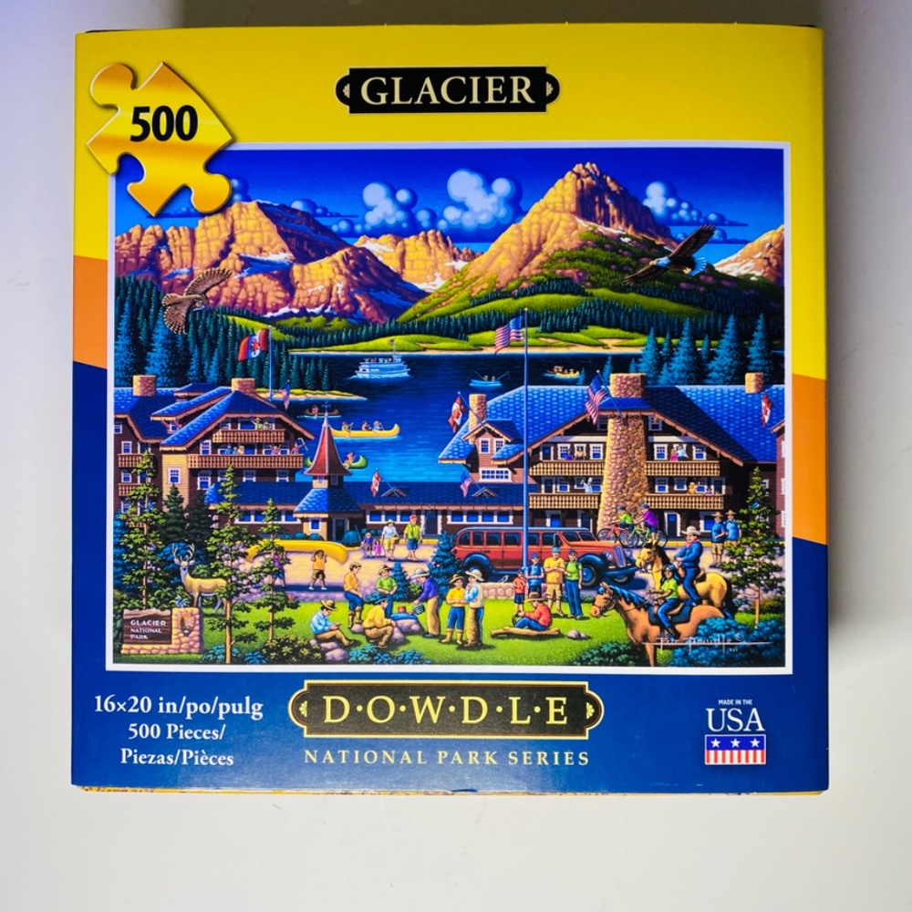 Glacier National Park Jigsaw Puzzle Dowdle 500 PCS